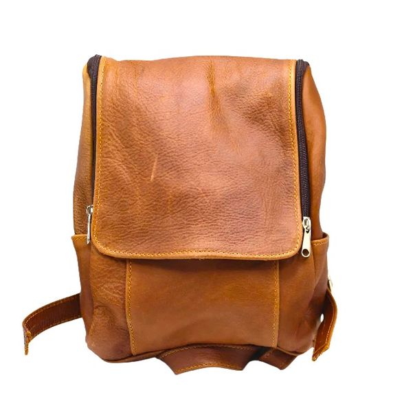 Mini Chicago Leather Backpack