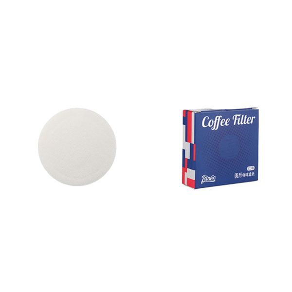 Bincoo Espresso Round Coffee Filter Paper 100 Pieces - Size 60mm Disposable