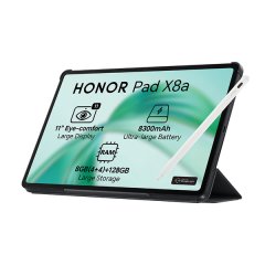 HONOR X8a 11" 128GB Wi-Fi Only Tablet - Black with Stylus Pen
