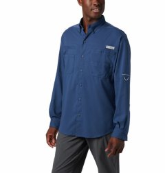 Columbia Men's Tamiami II Long Sleeve Shirt Carbon