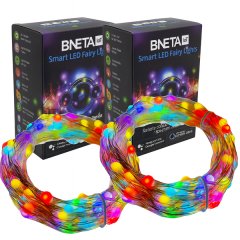 BNETA Smart LED Fairy Lights IO-MSL3 (10m) App Control Remote Control Twin