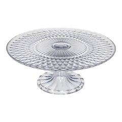 Crystal Glass Cake Stand