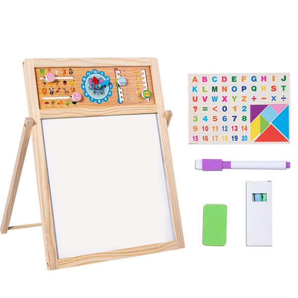 Toy Kids Art Easel Double Sided Educational Toy Painting Sketch for Kids