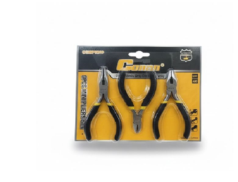 Conan 3-Piece Mini Pliers Set