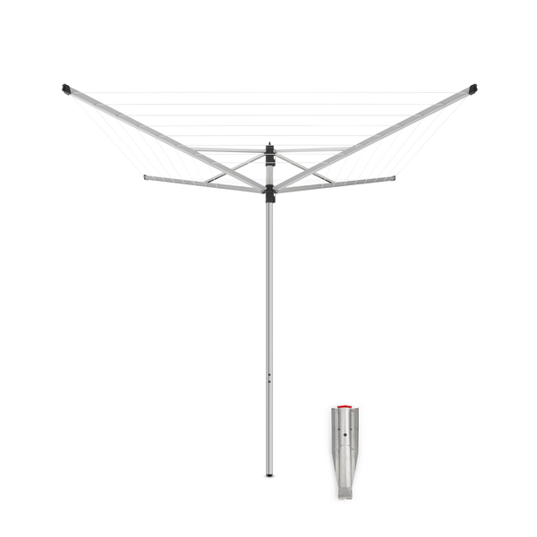 Brabantia - Adjustable Outdoor Clothes Dryer, 40m Line, 3+ Machine Loads