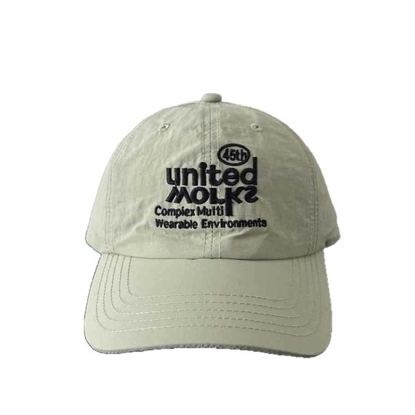 Yellow Quick-Drying Baseball Cap for Children and Adults