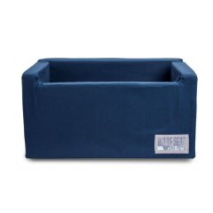 Woof Seat Deluxe Dog Car Seat - Navy
