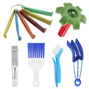 Air Conditioning Brush Tool, Steel AC Evaporator Comb- 6 Piece