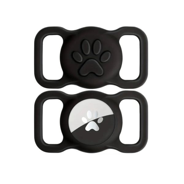 Apple Airtag Holder For Cat Or Dog Collar - Black
