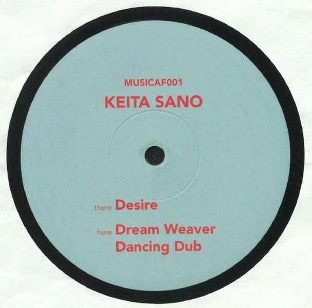 Keita Sano - Musica Fottutissima 001 Vinyl (Desire, Dream Weaver)