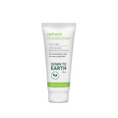 Down to Earth Refresh Moisturiser 60ml | Acne, oily &amp; combination skin