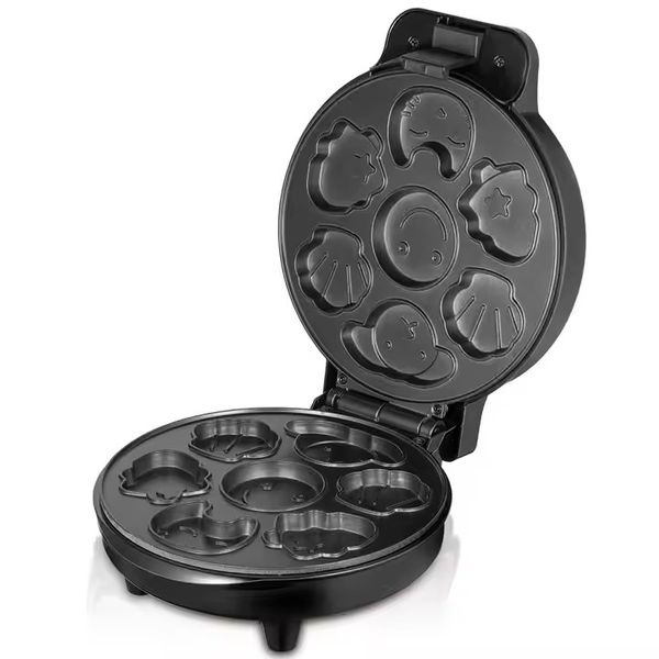 Double-Sided Electric Waffle &amp; Cake Maker