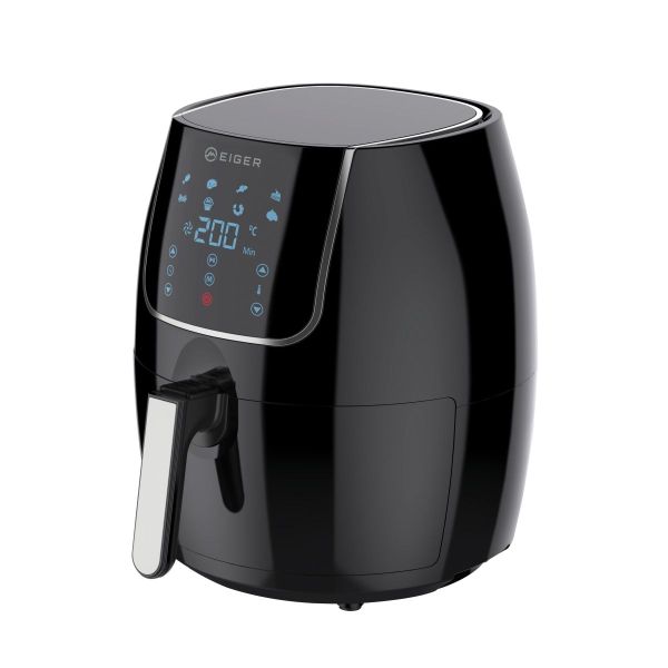 EIGER 5.5L Digital Air Fryer With Cool Touch Housing And Handle
