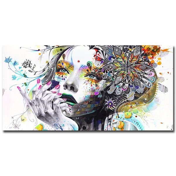 Canvas Art: Modern Art - Fantasy Girl
