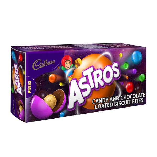 Cadbury Astros Chocolate - 21 x 140g Multipack