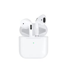 Wireless earphones with charging case