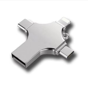 4 In 1 USB Flash Drive Multi-function 3.0 Memory Disk For IPhone Laptop