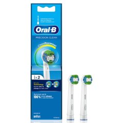 Oral B Precision Clean Electric Toothbrush Soft Replacement Brush 2s
