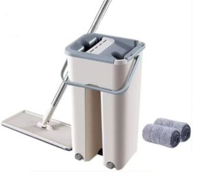 Swift Wash Flat Mop &amp; Bucket Combo