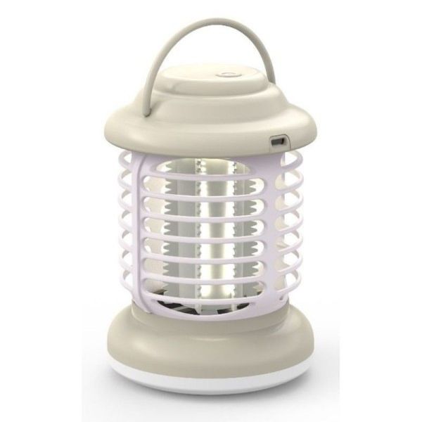 Outdoor Handheld Mosquito Protect &amp; LED Rechargeable Lamp - USB, 1200 mAh