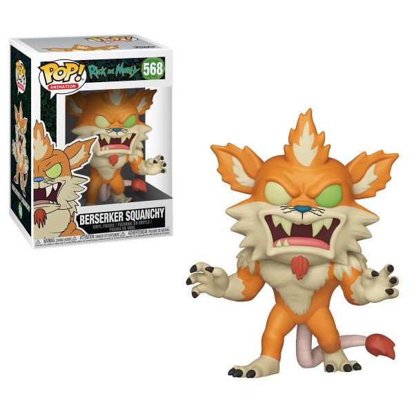 Funko Pop! Animation: Rick And Morty Season 6-Beserker Squanchy