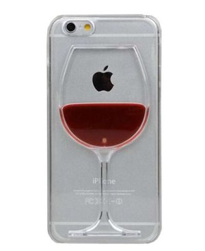 Red Wine Glass Cover for iPhone 7/8