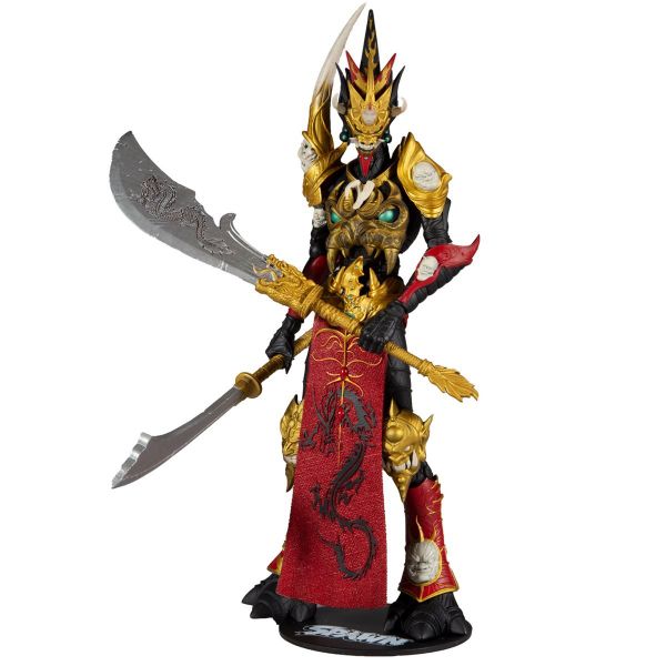 Official Spawn: 7-Inch Action Figure - Mandarin Spawn (Red Outfit)