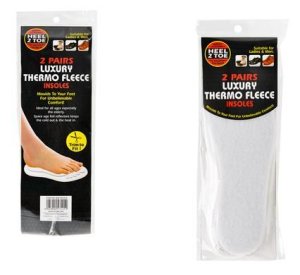 Thermo Fleece Insoles (2 Pairs)