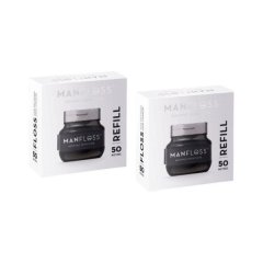 Manfloss Refill - 2x 50m of Seriously Good Floss