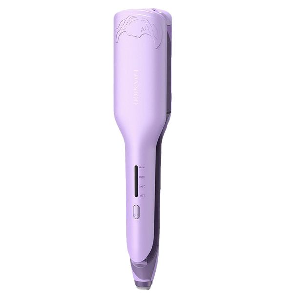 2-Barrel Deep Wave Curling Iron - Hair Crimper &amp; Waver Tool