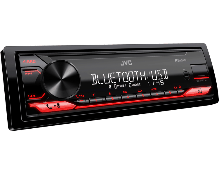 JVC KD-X182BT Digital Media Receiver with BT / USB / 13-Band EQ / App