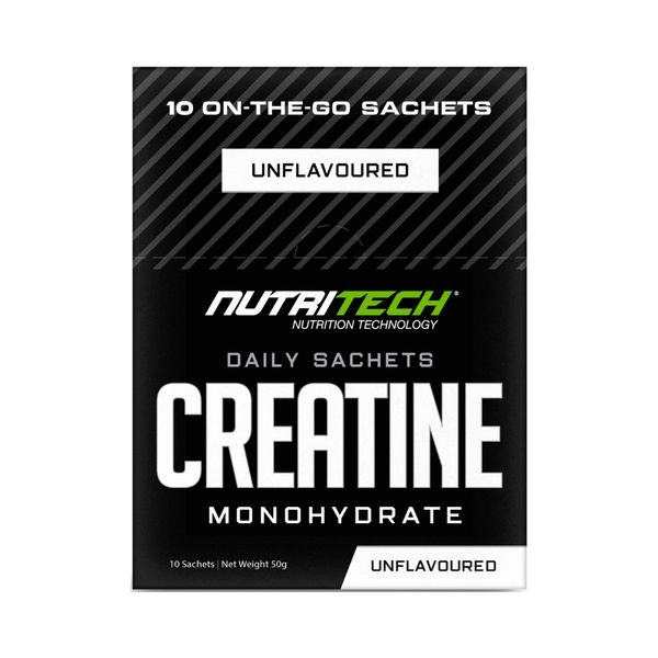 Nutritech Creatine Monohydrate 9gx10sachets
