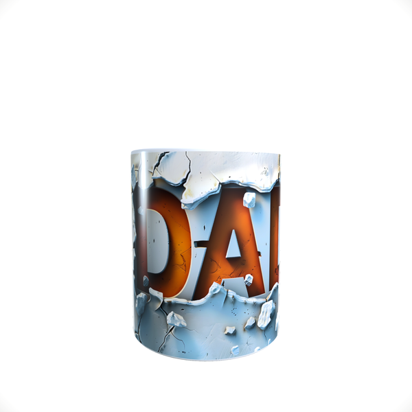 3D Graffiti Dad Fathers Day Coffee Mug A5