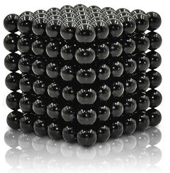 5mm Magnetic Building Balls - Black (125 Pieces)