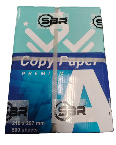 SBR | A4 Paper | 80GSM | 5 REAM | 1 BOX