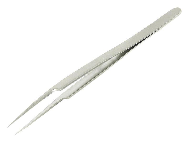 Multicomp Pro (D00342) Tweezer, Type 5A SA, Fine, 115mm, Stainless Steel
