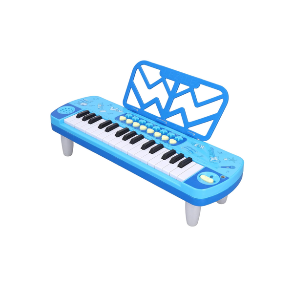 37-Key Mini Electronic Keyboard Piano Toy with Microphone for Kids