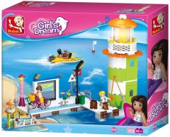 Sluban Lighthouse &amp; Pier - 277 Pieces