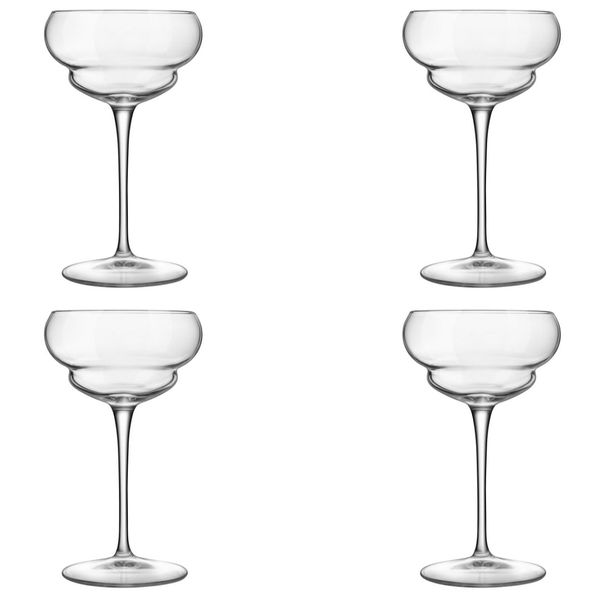 Luigi Bormioli Backdoor 20s Cocktail Glasses - 170ml - 4 Pack