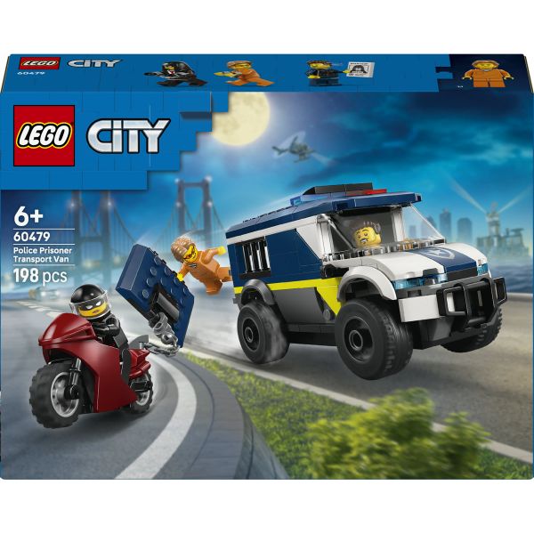 LEGO® City Police Prisoner Transport Van Building Toy 60479