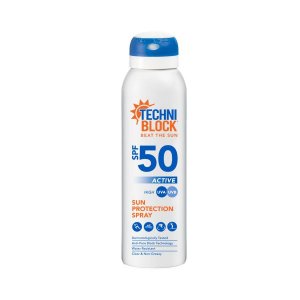 Techniblock Sunscreen Aerosol Spray Active SPF50 75ml