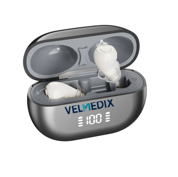 Velmedix C-I-C (Completely in the Canal) Digital Hearing Amplifier (Pair)