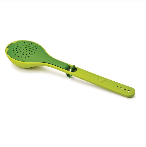 T.D/ Gusto Spice and Herb Infuser Spoon with Herb Stripper-GREEN