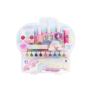 Total Beauty Collection Unicorn Squad - Makeup And Pedicure Set For Girls