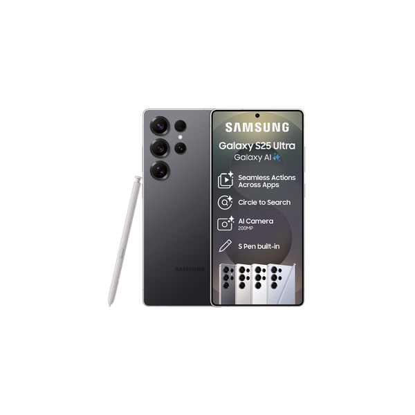 Samsung Galaxy S25 Ultra 5G 256GB Dual Sim - Titanium Black