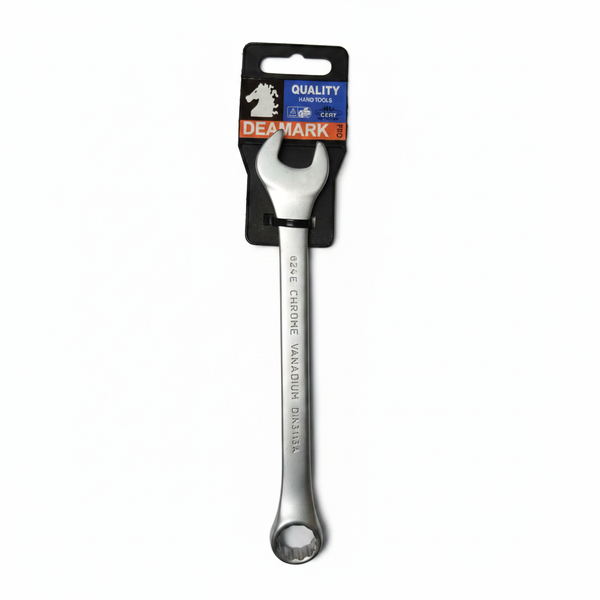 Deamark 27mm Combination Spanner - Chromium-Vanadium Steel, DIN3113A