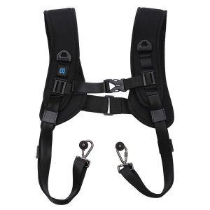 PULUZ Quick Release Double Shoulder Harness for DSLR Digital Cameras