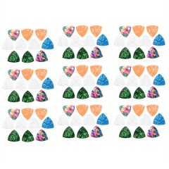 40PCS Guitar Picks, 0.46mm 0.71mm 0.81mm 0.96mm Thickness