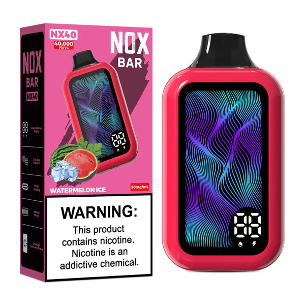 NX 40k Puffs Disposable Watermelon Ice 50mg