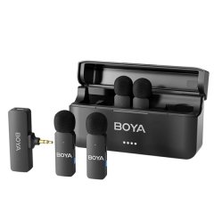 Boya BY-V4 4-Channel 2.4GHz Wireless Microphone System 3.5mm TRS